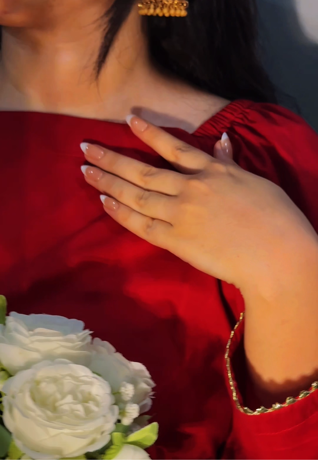 Farshi Shalwar - Maroon Edition